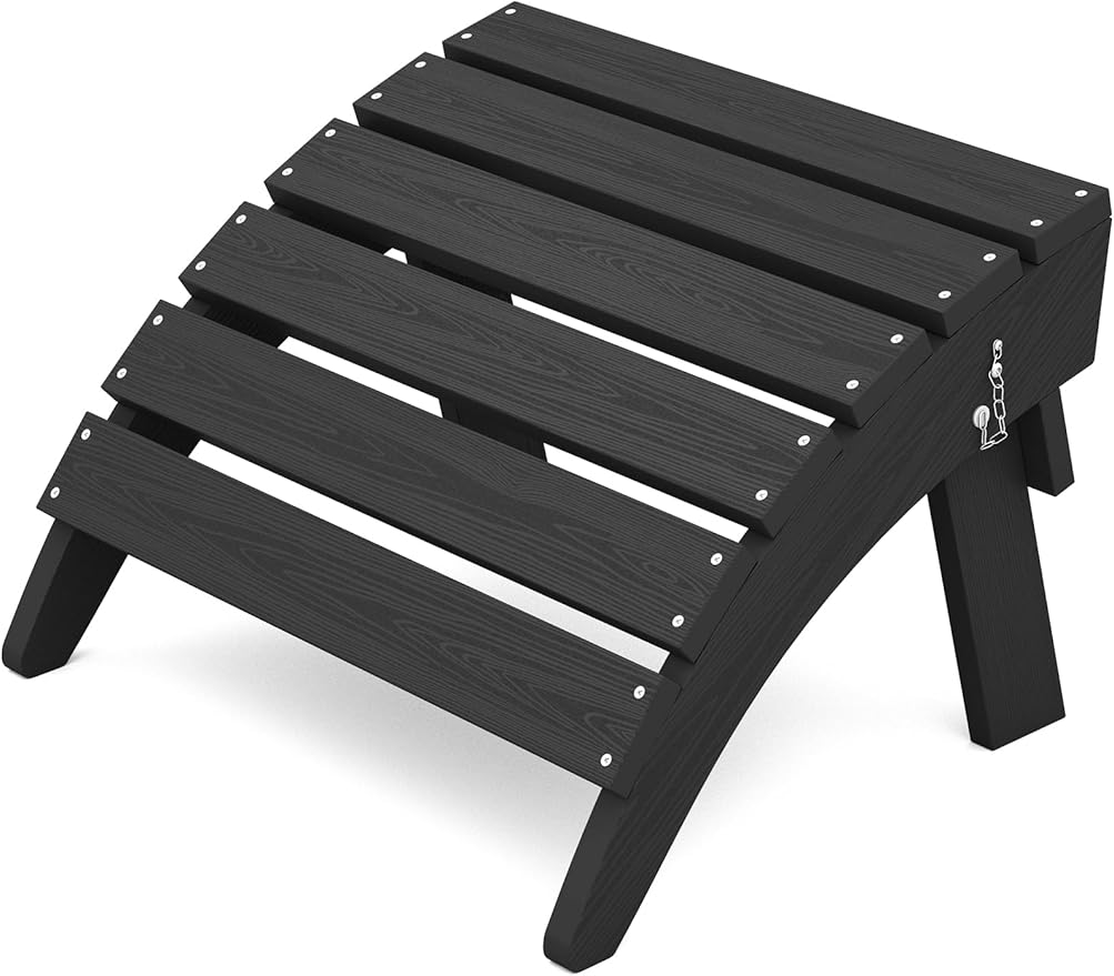 KINGYES Folding Adirondack Ottoman by KINGYES