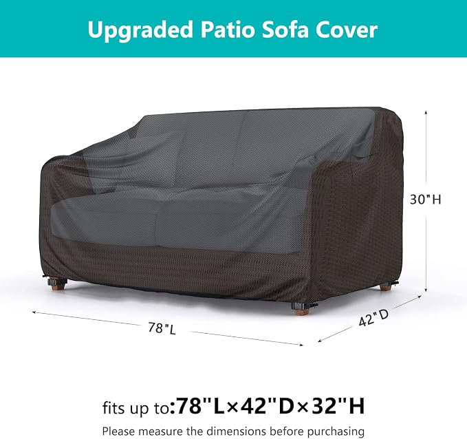 Patio Sofa Cover Waterproof - Image 2