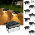 Solar Fence Lights Outdoor 8 Pack by Unknown