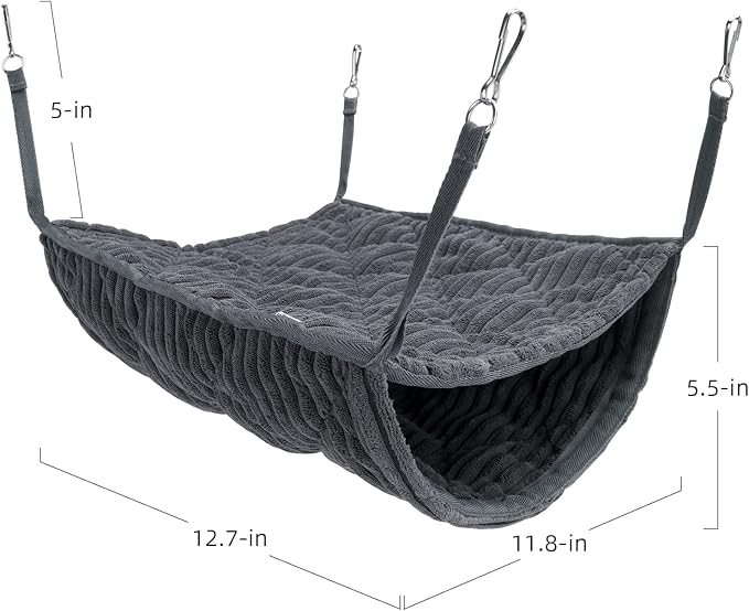 Niteangel Luxury Double Bunkbed Hammock, Fit 2 Adult Ferrets or 5 More Adult - Image 4