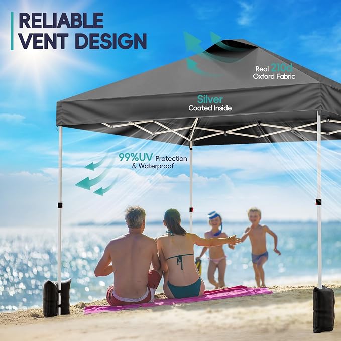 SPECILITE Canopy 10x10 Pop Up, Easy Up Outdoor Tent - Image 3
