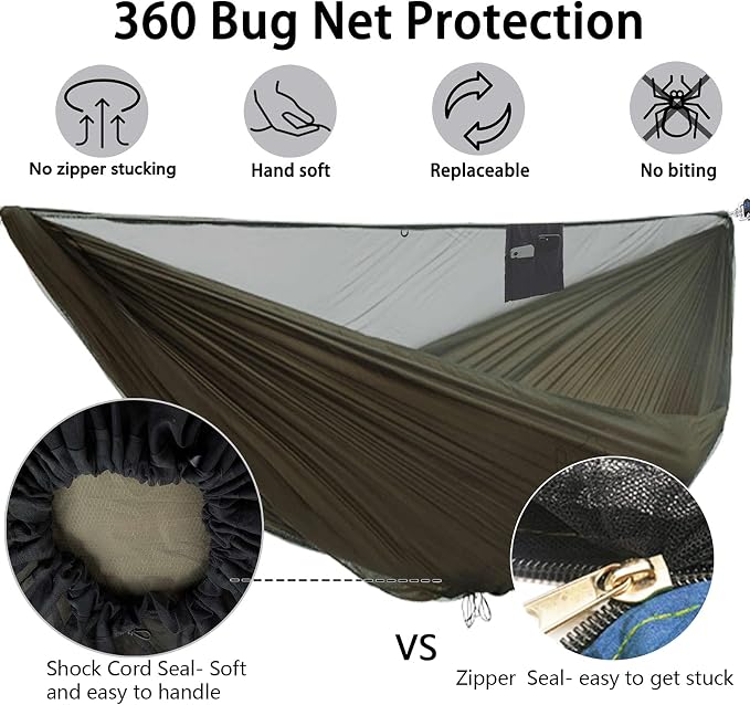 OneWind 11ft Portable Camping Hammock - Image 5