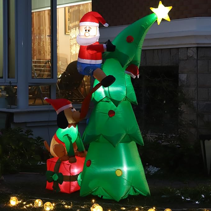 Hioasis 7 FT Christmas Inflatable Decorations - Image 5