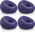 Realspring Inflatable Bean Bag Chairs Outdoor Blow up Camping Chairs Inflatable by Realspring