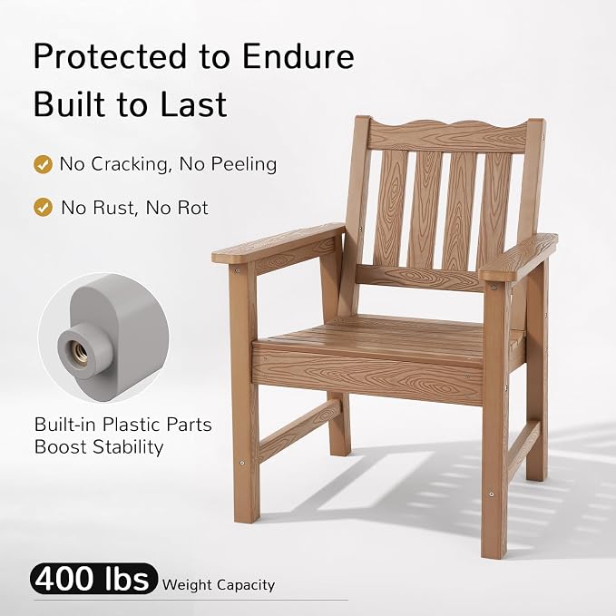 Stoog Patio Chair, All-Weather Outdoor Chairs - Image 4