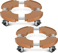 VANCASTLE Plant Caddy with Lockable Wheels Heavy Duty 450lbs Capacity, 15-22 by VANCASTLE