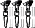 Hammock Hanging Kit, 360° Rotating Heavy Duty Swing Chair Hook 1200 lbs Capacity by QIWYMHW