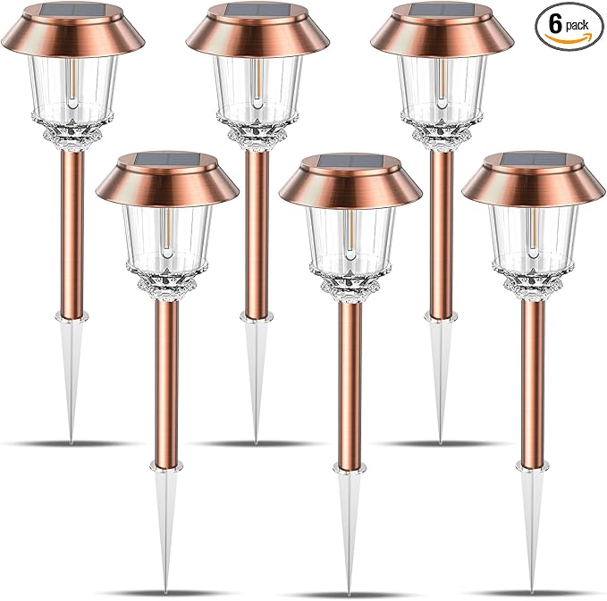 XMCOSY+ Solar Pathway Lights Outdoor by XMcosy