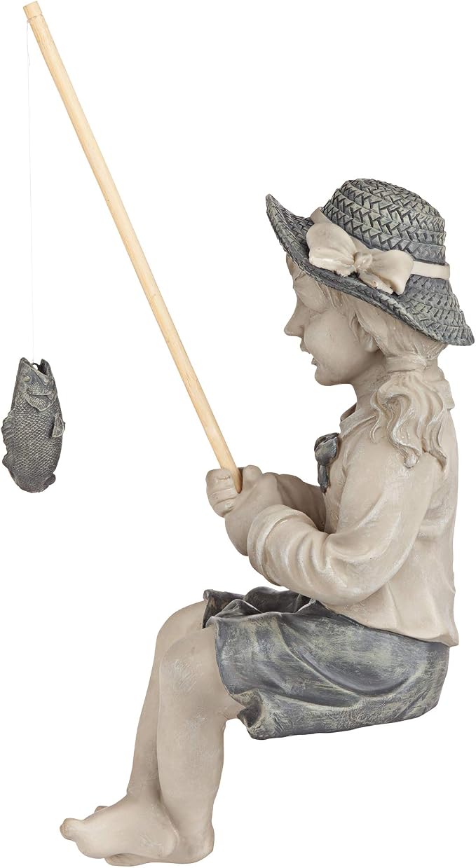 Design Toscano Big Catch Fisherwoman Nellie Girl - Image 4