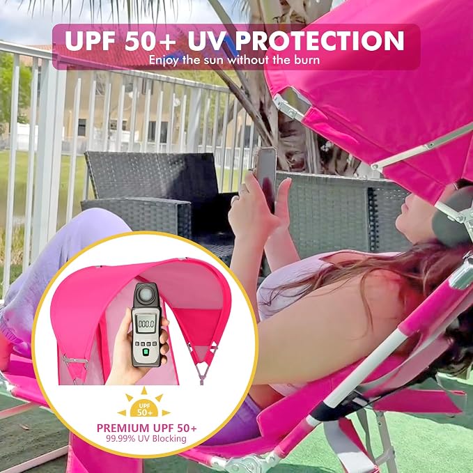 Backpack Beach Tanning Chair - Image 3