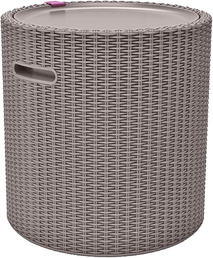 Keter Cool Side Table Cooler 3 in 1 Outdoor Patio Table and Ice Chest Storage by Keter