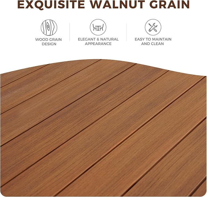 Grand patio Expandable Patio Dining Table, Extra Large 94.5" L x 37" W Outdoor - Image 4
