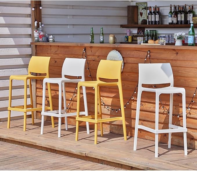 Lagoon Sensilla Stack-Able Bar Stool - Image 5