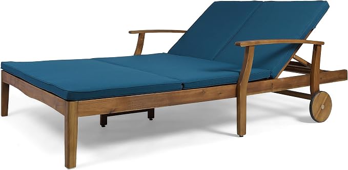 Christopher Knight Home Samantha Double Chaise Lounge by ChristopherKnightHome