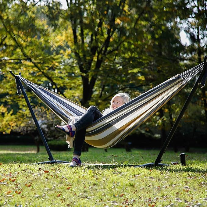 Vivere Double Cotton Hammock - Image 7
