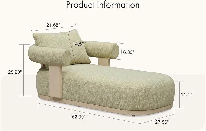 PURPLE LEAF Outdoor Chaise Lounge 1 Piece Chair Modern Aluminum Lounger Daybed - Image 2