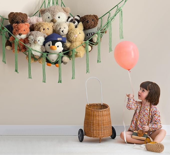 Stuffed Animal Hammock Corner Net - Image 4