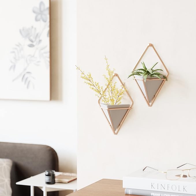 Umbra Trigg Hanging Planter Vase Wall Decor, Faux Plants, and More - Image 4