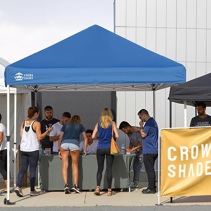 CROWN SHADES Pop Up Canopy Tent, 8x8 Commercial Canopy Tent - Image 7