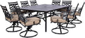 Hanover Montclair 11-Piece Patio Dining Set by Hanover