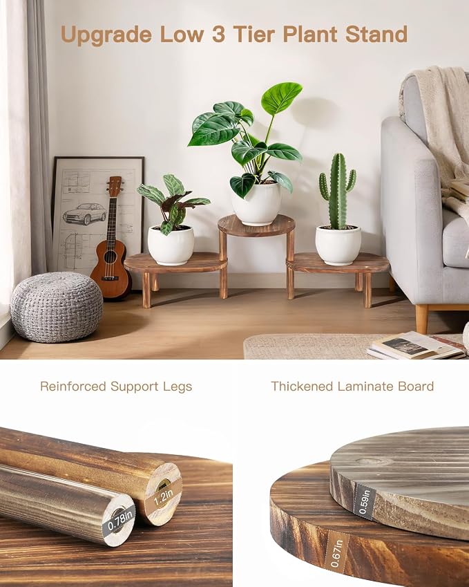 3 Tier Corner Plant Stand Indoor - Image 4