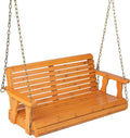 Giantex Wooden Porch Swing 2 Seat by Giantex