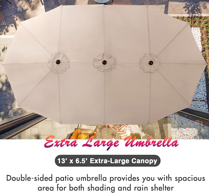 PHI VILLA 7 Piece Patio Dining Set - Image 8