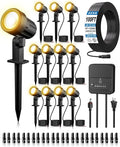 ZZXX All-in-One Low Voltage Landscape Lighting Kit, 2700K Waterproof Landscape by ZZXX
