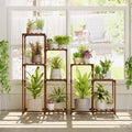 Bamworld Indoor Plant Stands Outdoor Combo Plant Shelves by Bamworld