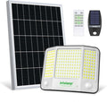 intelamp Solar Flood Lights Outdoor Waterproof, 20000mAh 4000LM Linkable Dual by IntelampSolarLightingArtist