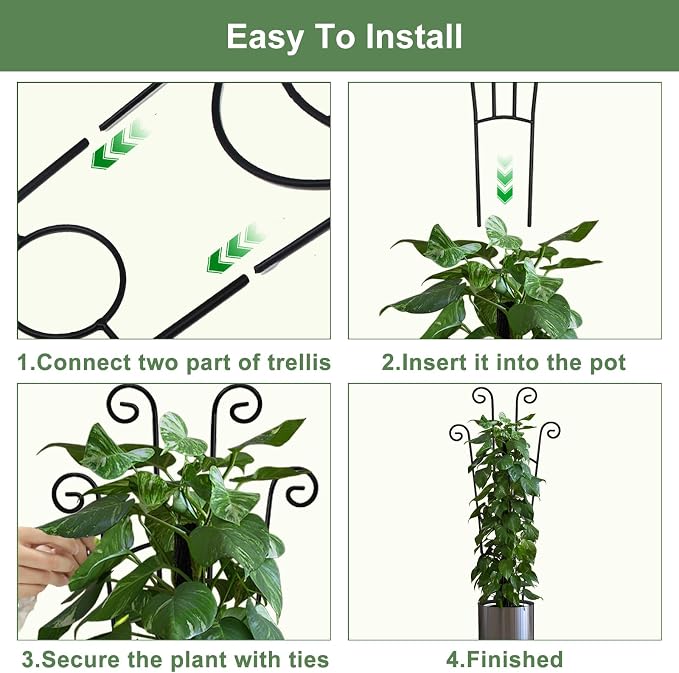 32.6in Monstera Plant Support Stakes - Image 6