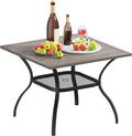 VICLLAX Outdoor Patio Dining Table by HOME