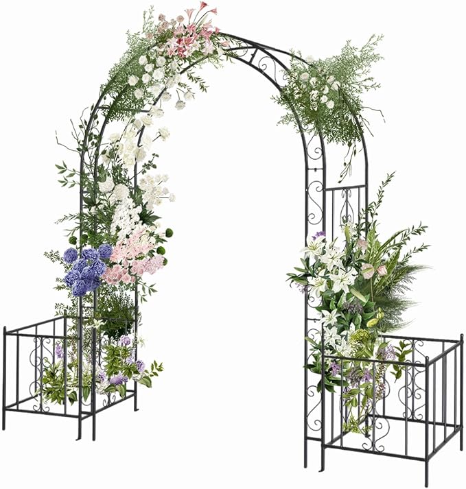 VINGLI Garden Arbor Arch, Wedding Arch Archway by VINGLI