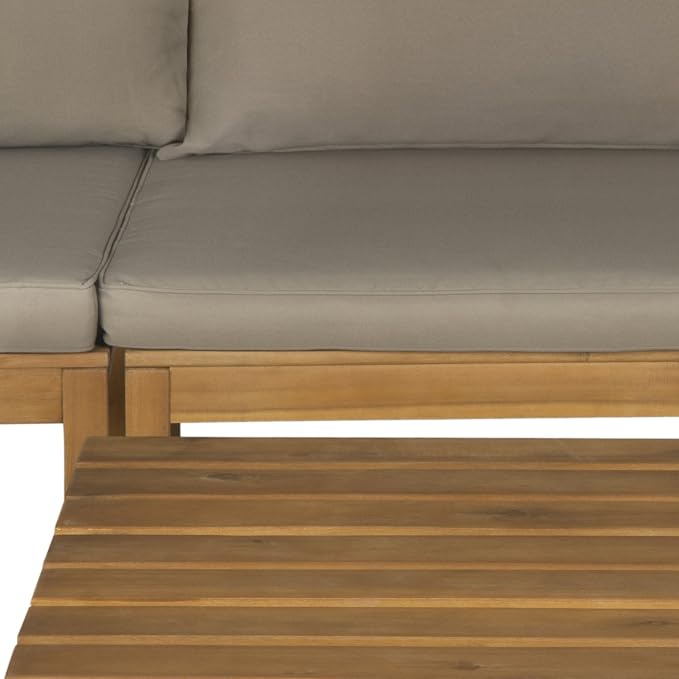 SAFAVIEH Outdoor Collection Lynwood Outdoor Sectional Sofa - Image 5