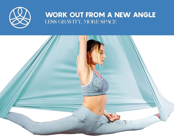 Aerial Silk Yoga Hammock & Swing - Image 6