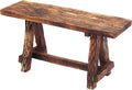 The Urban Port Wooden Garden Patio Bench by TUPTHEURBANPORT