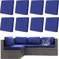 8Pcs Outdoor Cushion Covers, Patio Cushion Covers, Stretch Elastic Slipcovers by dreahoteztil