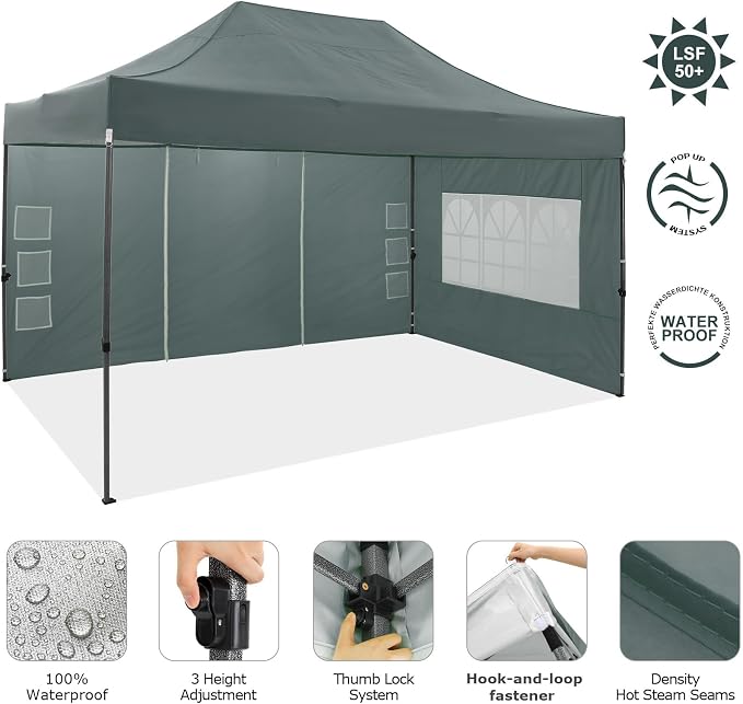 COBIZI 10x15 Pop Up Canopy - Image 4