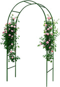 100% Metal Garden Arch Trellis for Climbing Plants Outdoor, Assemble Freely 2 by GreenGiggle