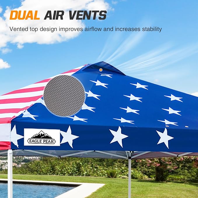 EAGLE PEAK Pop Up Canopy Tent - Image 2