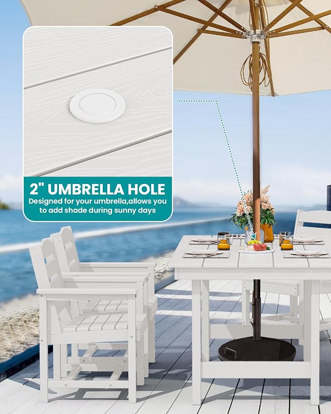 SERWALL 8-Piece Patio Dining Sets - Image 2