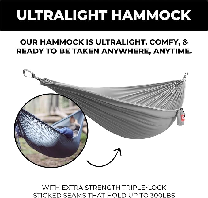 Grand Trunk Single Hammock: Nano 7 Premium Ultra Light made - Image 2
