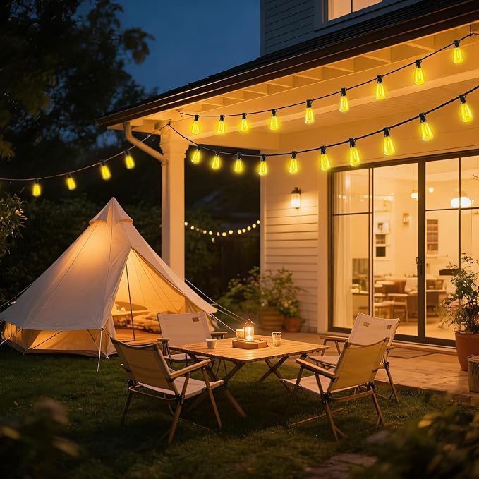 Outdoor Solar String Lights Waterproof: ST38 82ft Shatterproof Patio Lights - Image 7