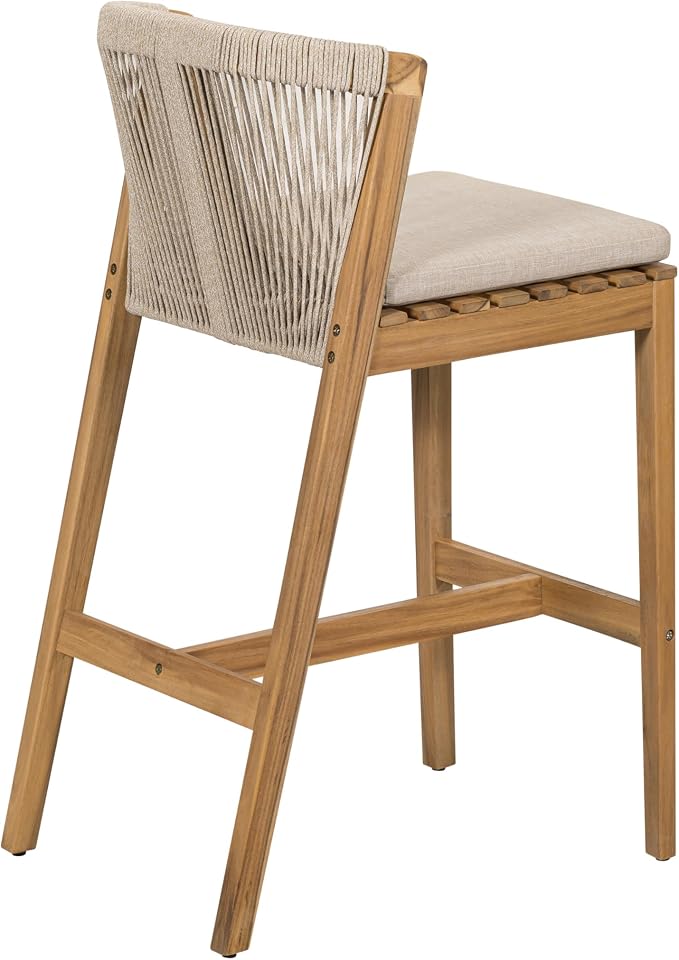 Christopher Knight Home Cuz Patio Barstool Set of 2, Outdoor Counter Height - Image 8