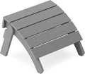 YEFU Adirondack Ottoman, Patio Foot Rest, Adirondack Foot Rest, Folding by YEFU