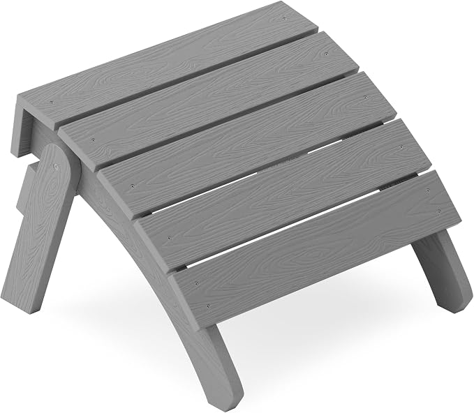 YEFU Adirondack Ottoman, Patio Foot Rest, Adirondack Foot Rest, Folding by YEFU