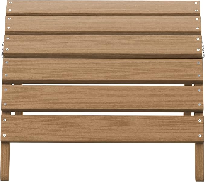 SERWALL Folding Adirondack Ottoman, Adirondack Footrest Without Assembly - Image 7