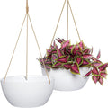 12 Inch 2 Pack Large Hanging Planters by SwinDuck