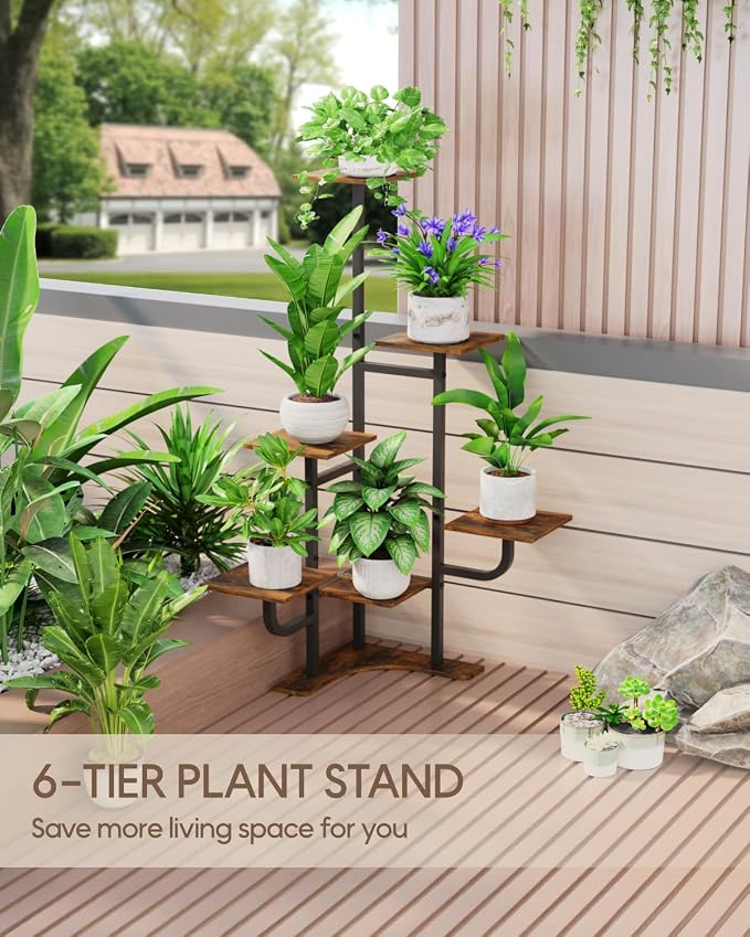Corner Plant Stand Indoor - Image 7