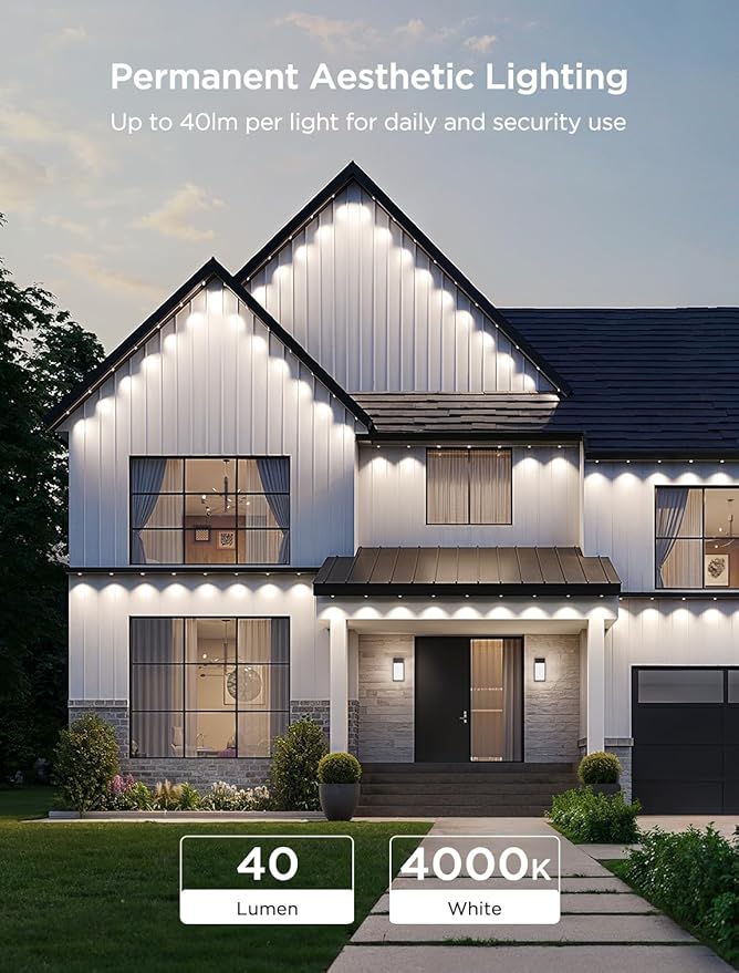 Govee Permanent Outdoor Lights 2, 50ft RGBIC Outdoor Lights - Image 8